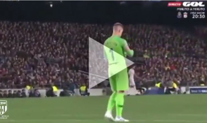 Rashford dostał kartkę od trenera i wyrzucił ją, a Ter Stegen... :D  [VIDEO]